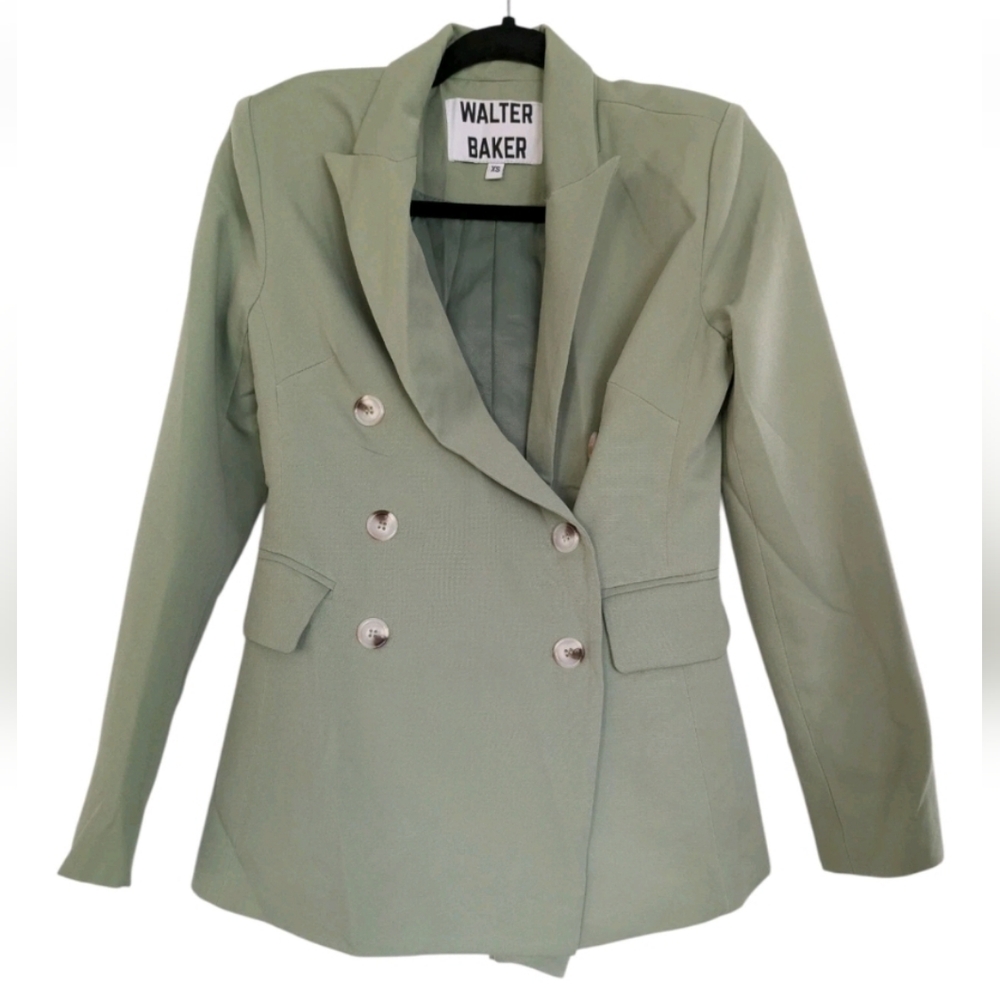 WALTER BAKER Taurus Double Breasted Blazer Jacket‎